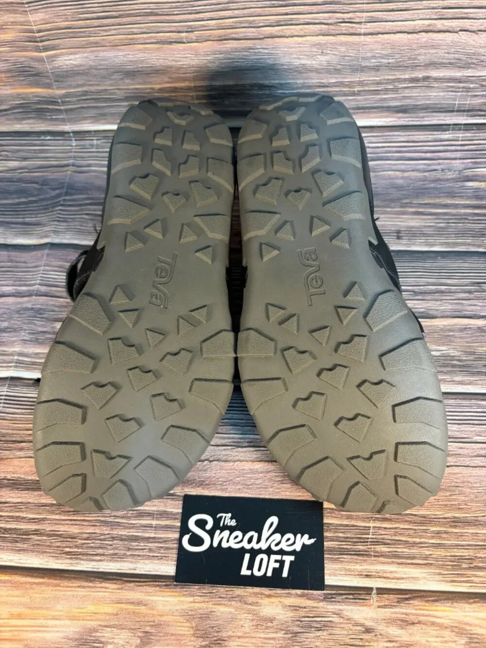 Teva Flintwood Sandals Men's Black Water Hiking Shoes Size 9